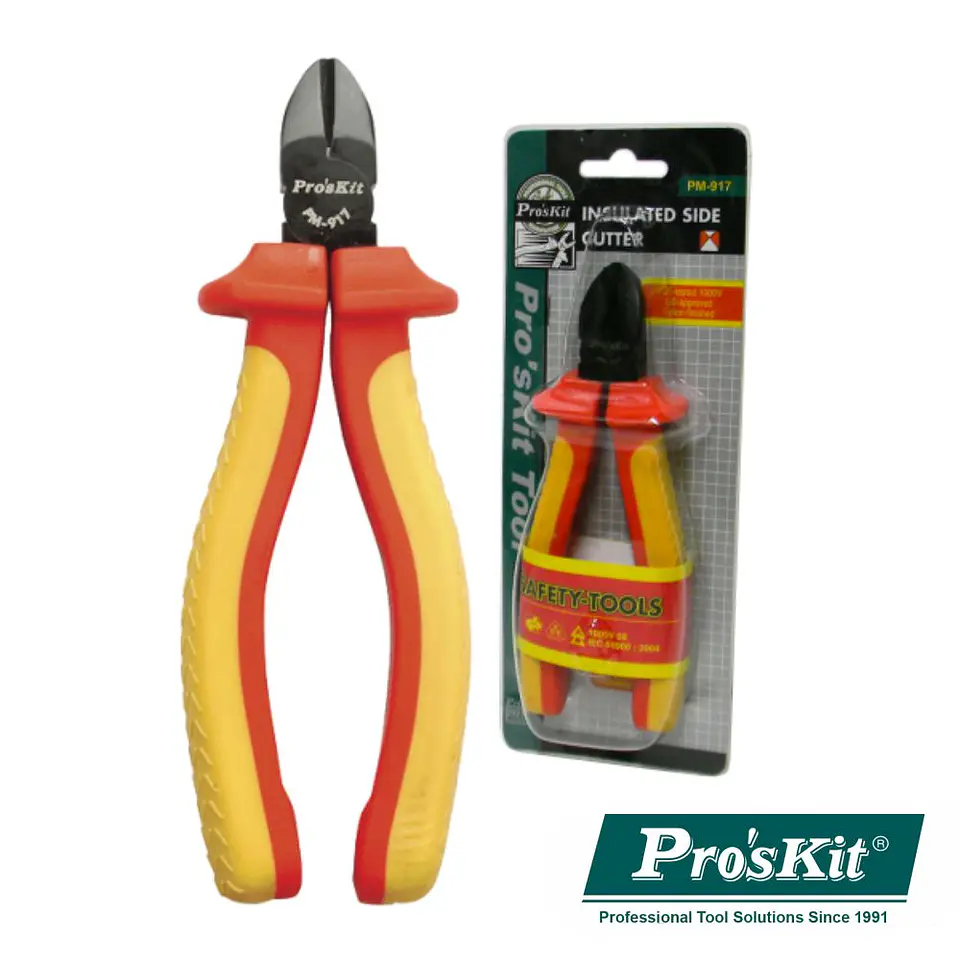 ALICATE DE CORTE DIAGONAL PROFISSIONAL 165MM PROSKIT 1