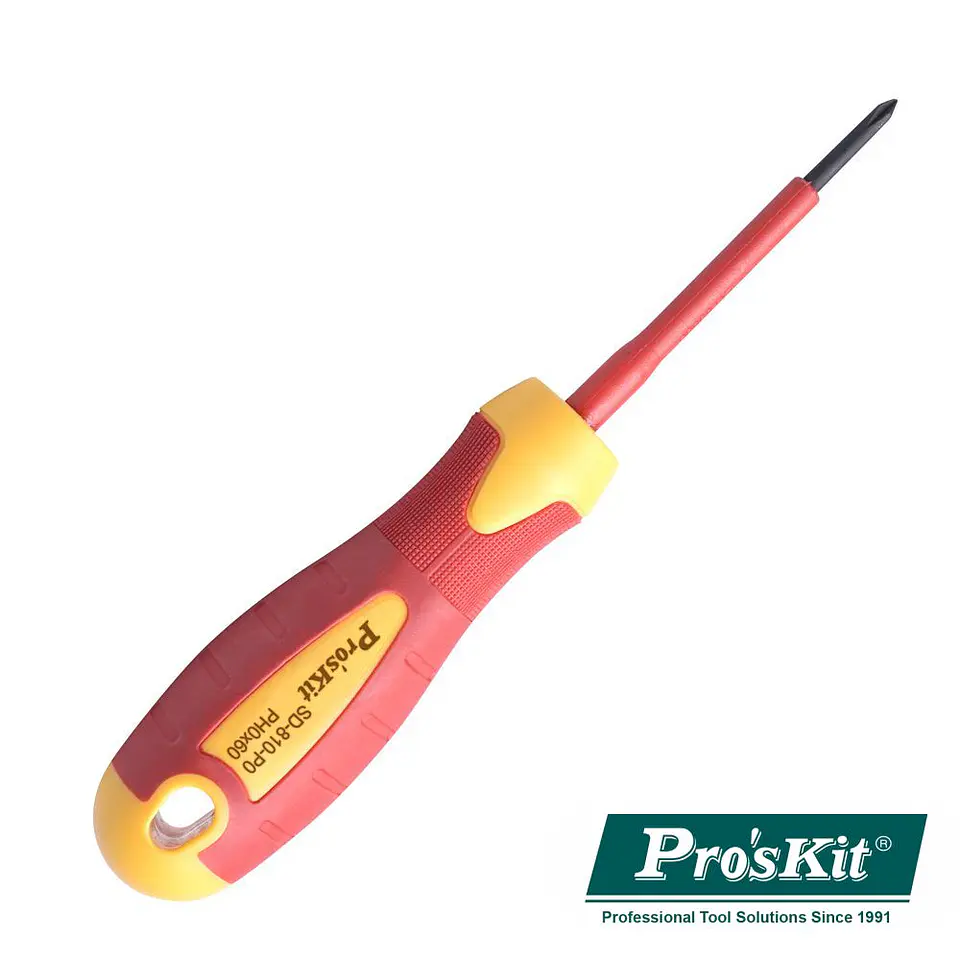 Chave Philips 3.0x60mm VDE 1000V PROSKIT 1