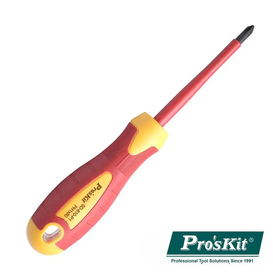 Chave Philips 4.5x80mm VDE 1000V PROSKIT 1