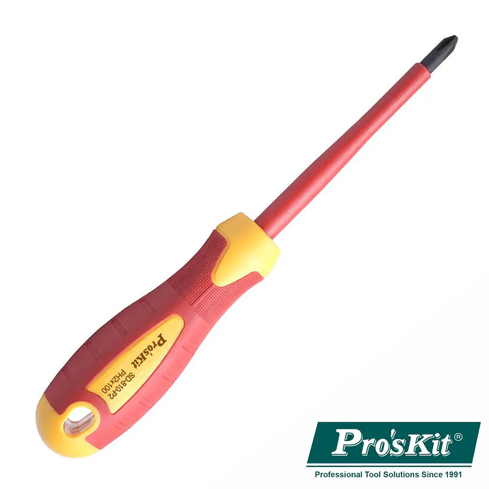 Chave Philips 6.0x100mm VDE 1000V PROSKIT 1