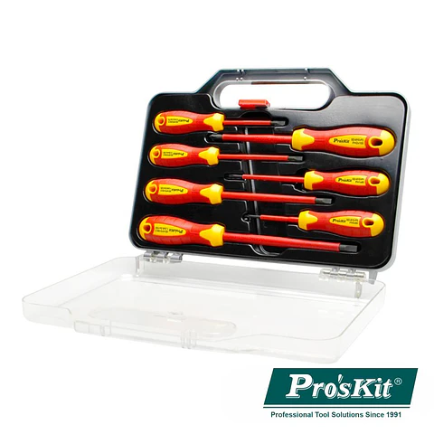 Conjunto De 7 Chaves Fendas / Philips Vde PROSKIT