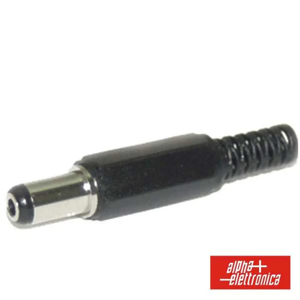 FICHA ALIMENTAÇÃO DC FÊMEA 2.1x5.5MM 14MM COMPROTEÇÃO 1