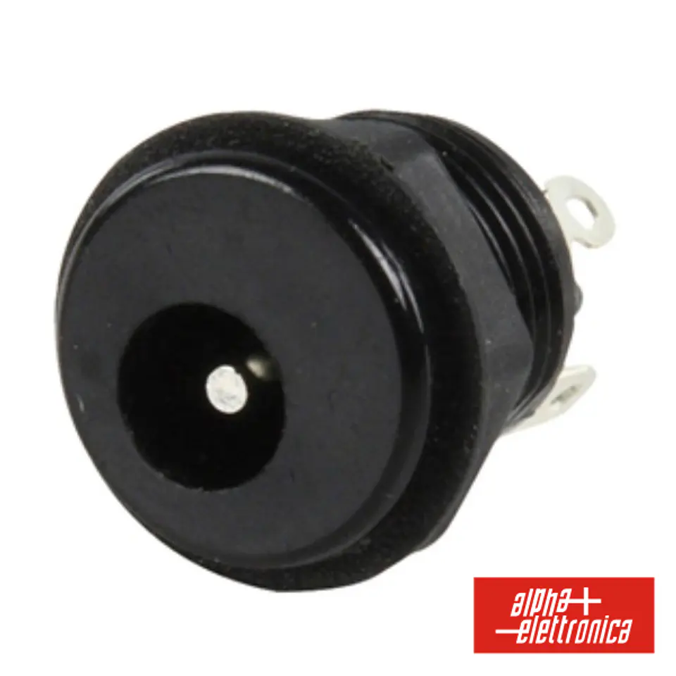 FICHA ALIMENTAÇÃO DC MACHO PAINEL 5.5-2.5MM 1