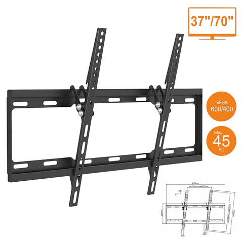 SUPORTE LCD/LED 37/70" VESA 600/400 45KG