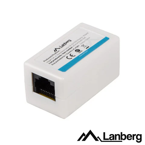 Ficha Adaptadora RJ45 Fêmea p/ RJ45 Fêmea LANBERG