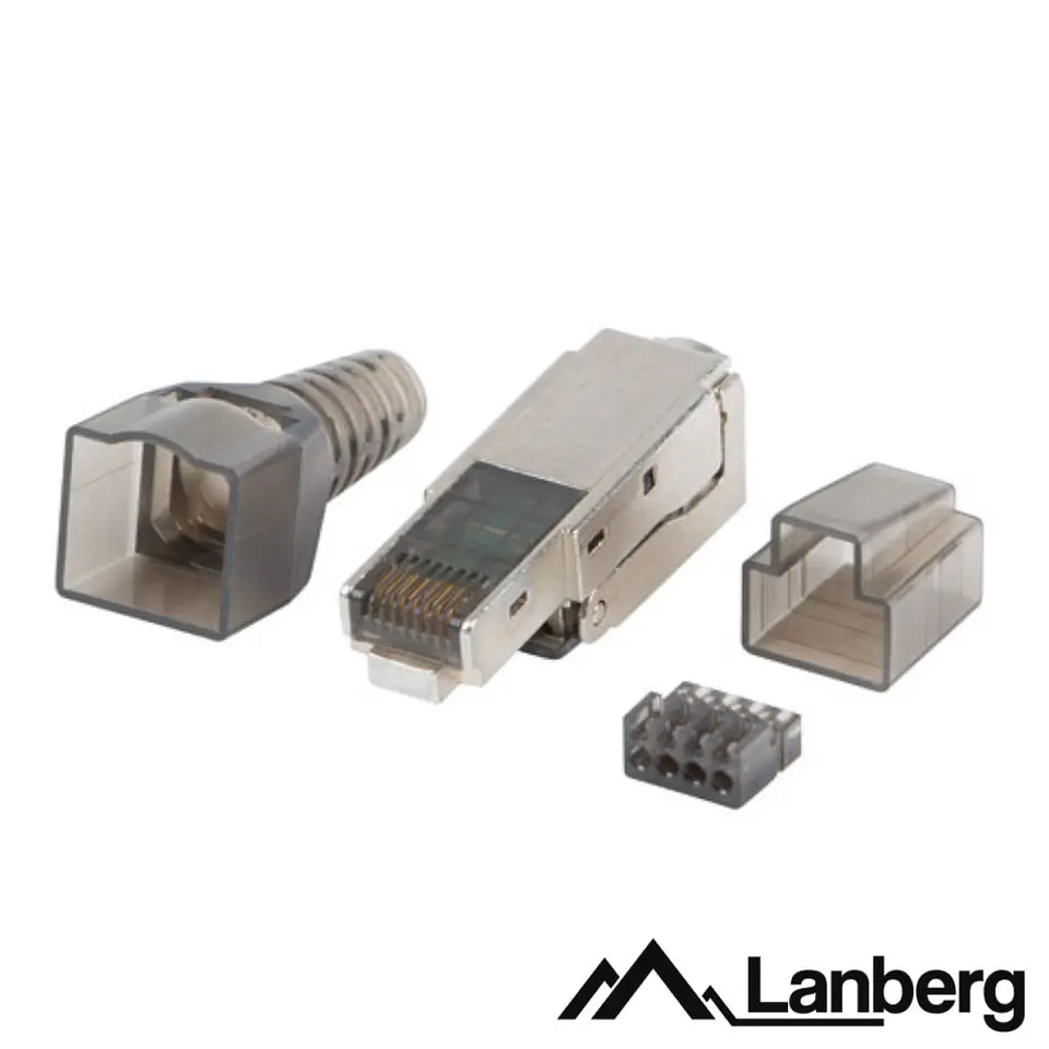 Ficha RJ45 Modular 8p8c CAT6A LANBERG 1