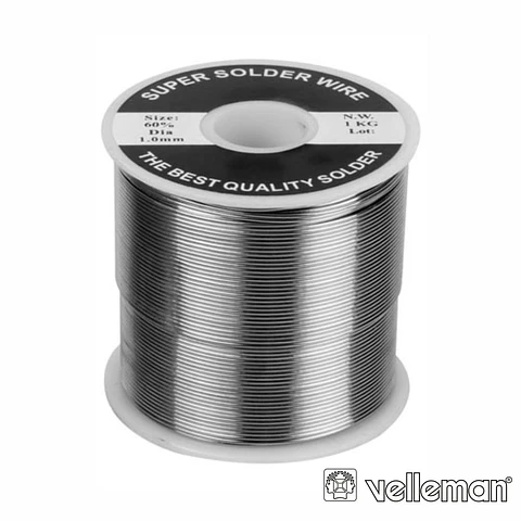 Solda 1mm 60/40 1kg VELLEMAN