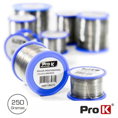 Solda 0.7mm Sn60Pb38Cu2 250g PROK