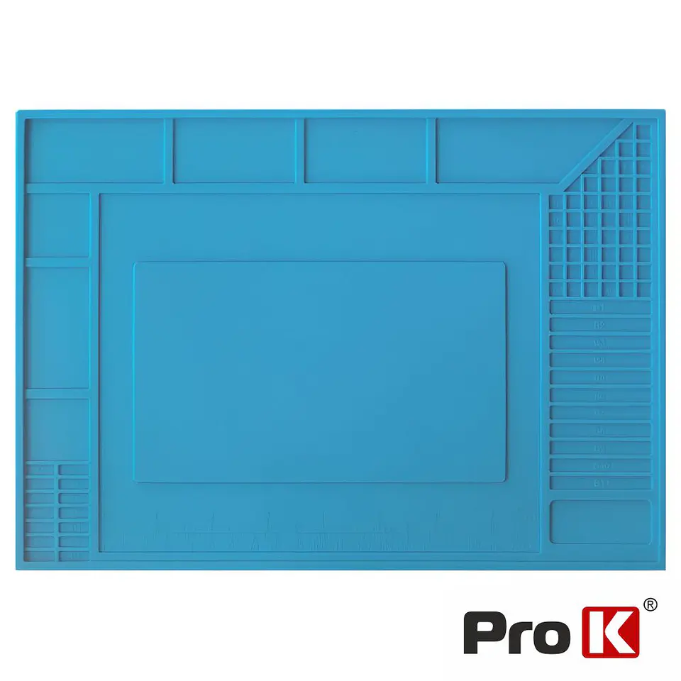 Tapete Anti-Estático Em Silicone 30x21cm PROK 1