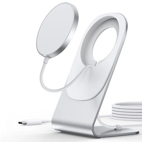 Carregador Por Indução QI 15W COM Suporte Magnético