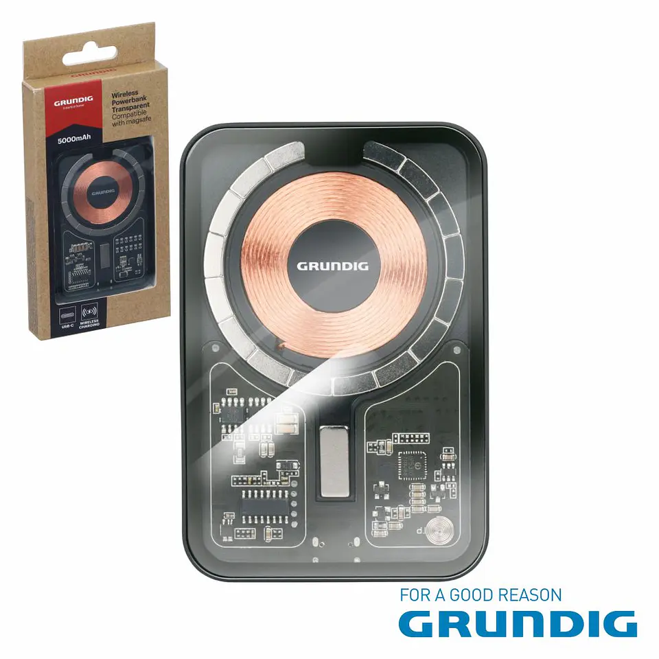 Powerbank MagSafe 5000mAh 5W GRUNDIG 1