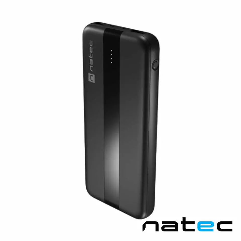 Powerbank 10000mAh 20W QCOMPD 2x USB-A 1x USB-C NATEC 1