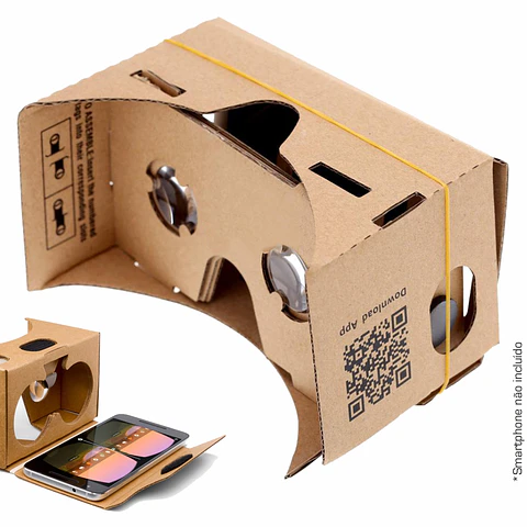 ÓCULOS DE REALIDADE VIRTUAL 3D P/ ANDROID E IOS