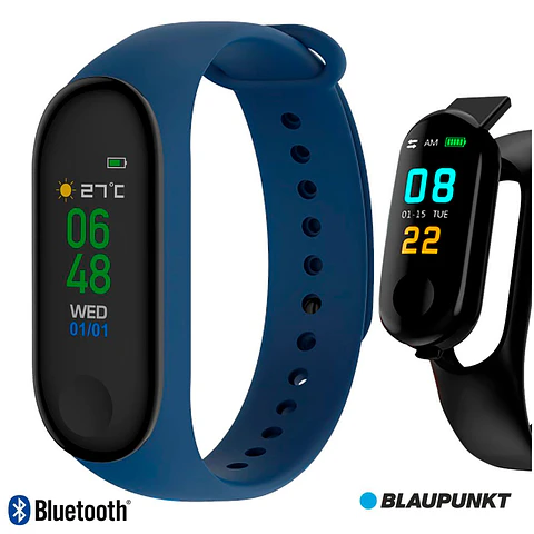 SMARTBAND MULTIFUNÇÕES MONITOR CARDÍACO BT V4.0 ANDROID iOS