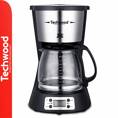 Máquina De Café Elétrica COM Jarro 1.5L 1000W TECHWOOD