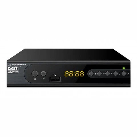 Receptor TDT Full HD 1080p DVB-T2/DVBC