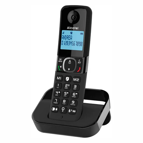 Telefone SEM Fios COM Bloqueio de Chamadas Preto ALCATEL