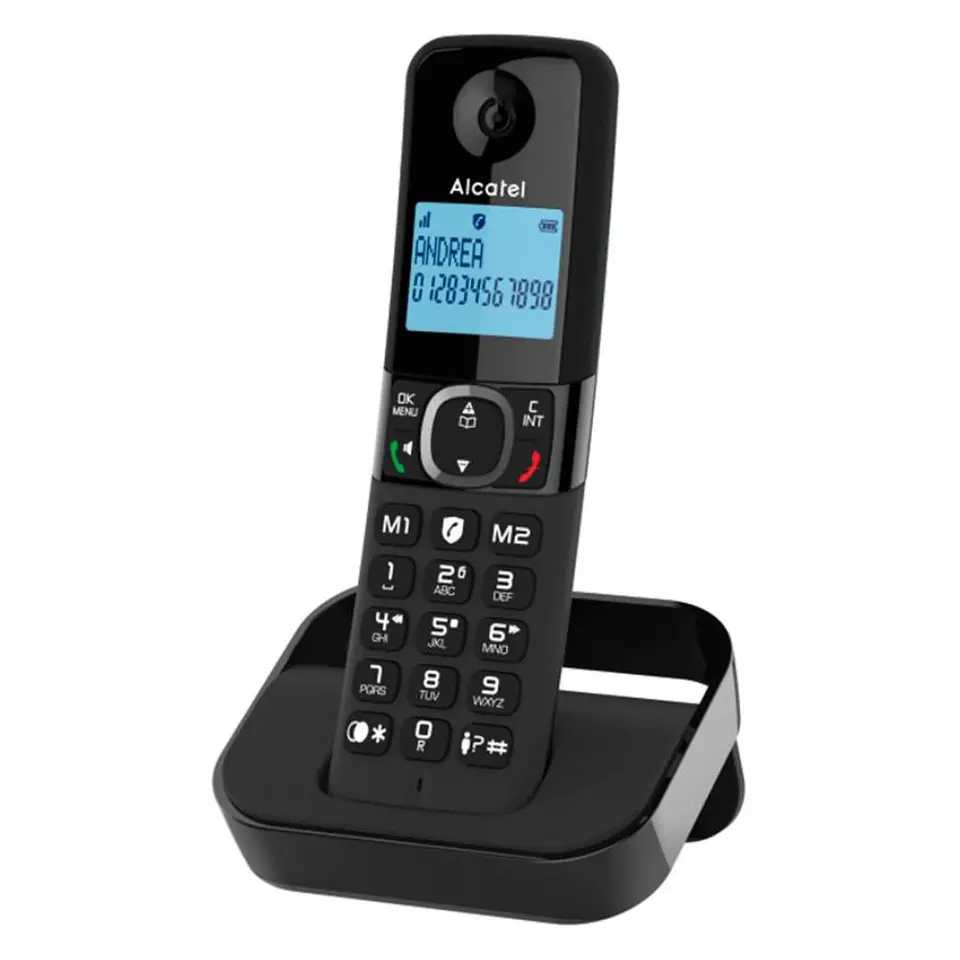 Telefone SEM Fios COM Bloqueio de Chamadas Preto ALCATEL 1