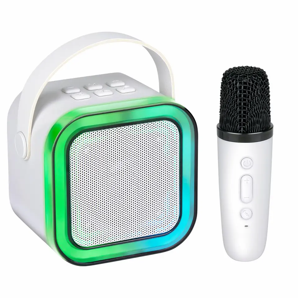 Coluna COM Microfone SEM Fios 5W Branco GRUNDIG 1