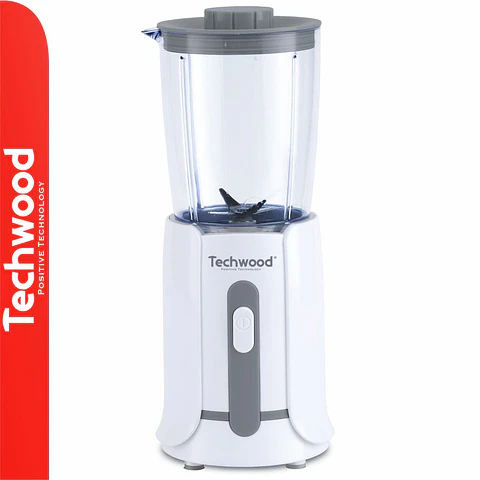Liquidificador 300W 0.5L COM Copo Branco TECHWOOD