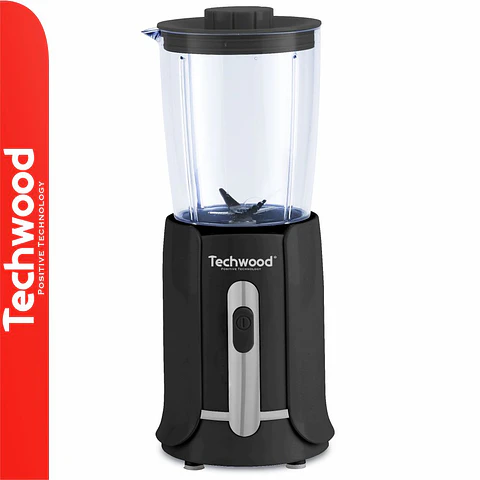 Liquidificador 300W 0.5L COM Copo Preto TECHWOOD