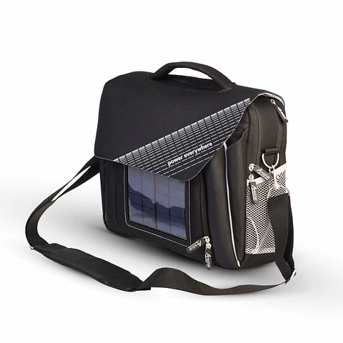 MALA P/ PORTÁTIL COM PAINEL SOLAR E POWERBANK 2000MA A-SOLAR