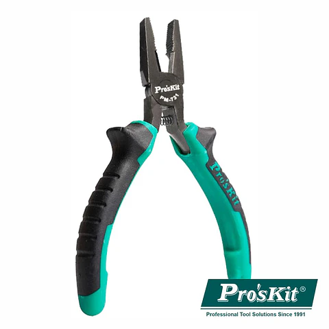 Alicate Universal COM Pontas Chatas 120mm PROSKIT