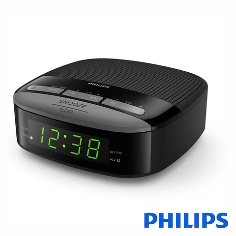 Relógio Despertador FM Digital PHILIPS