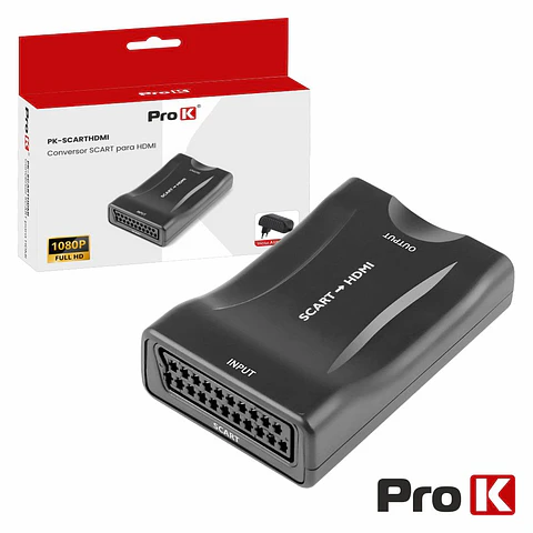 CONVERSOR SCART P/ HDMI 720P/1080P PROK