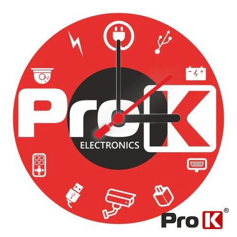 RELÓGIO DE PAREDE REDONDO DESIGN PROK