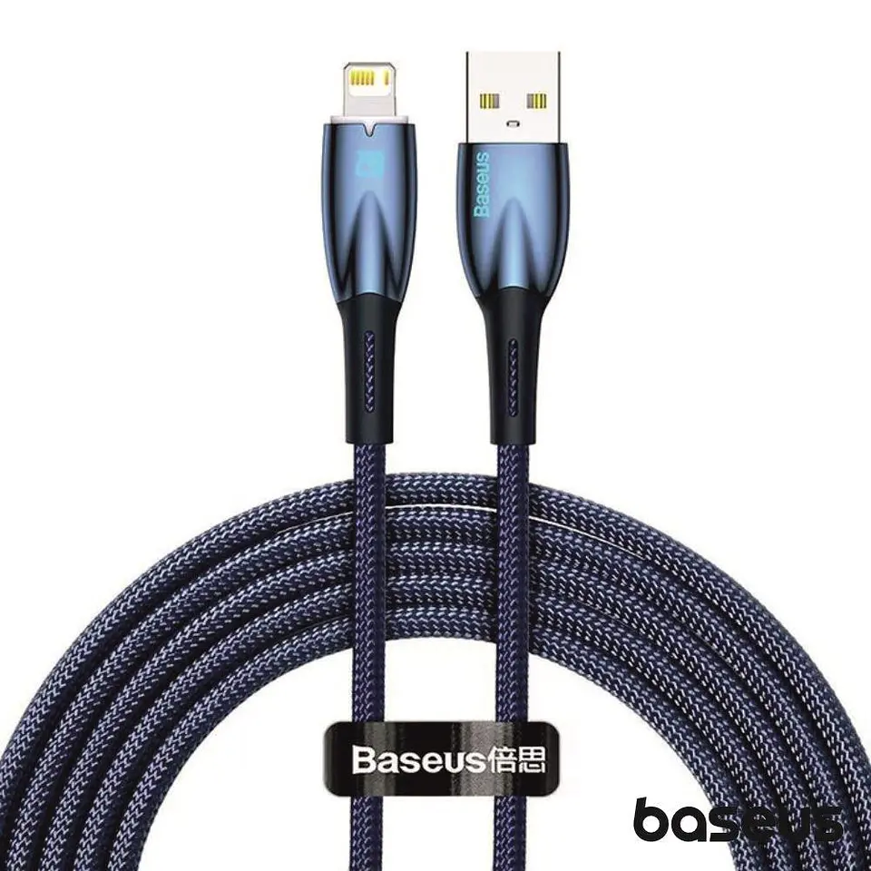 Cabo USB-A Macho P/ Lightning  Macho 2m Glimmer BASEUS 1