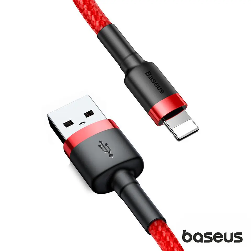 Cabo USB-A Macho P/ Lightning Macho 2m Cafule BASEUS 1