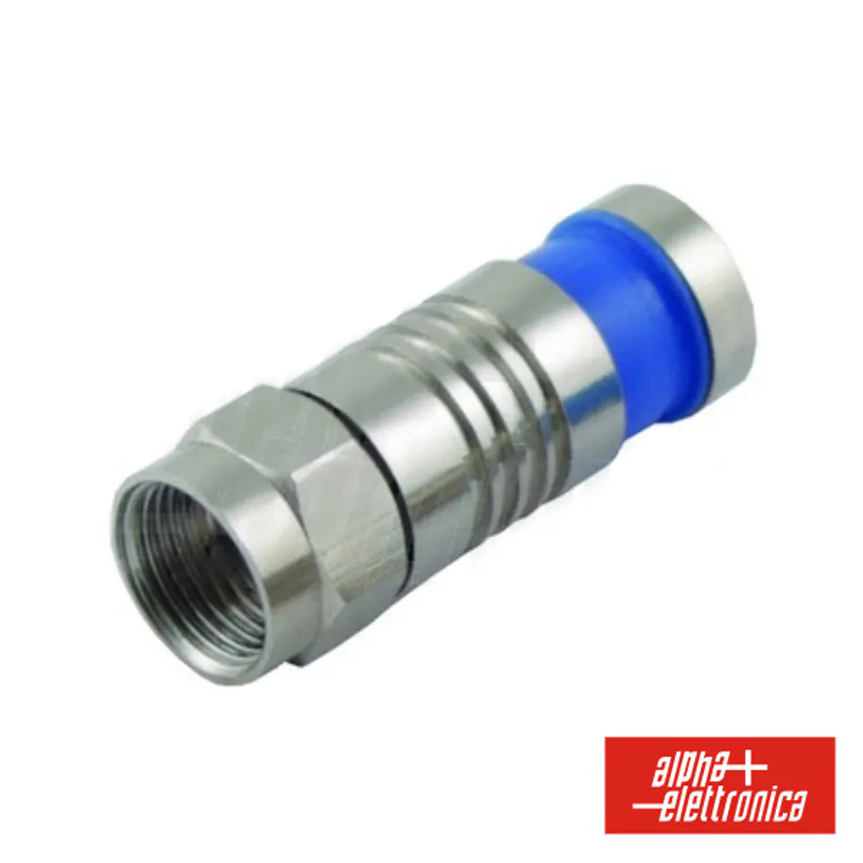 FICHA F MACHO COMPRESSÃO P/ CABO 6.8MM 1