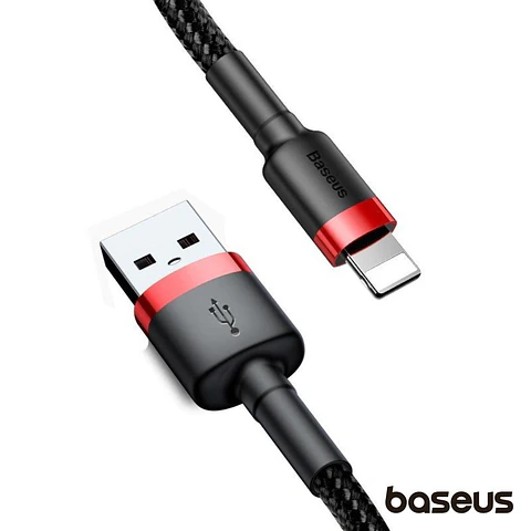 Cabo USB-A Macho P/ Lightning Macho 2m Cafule BASEUS