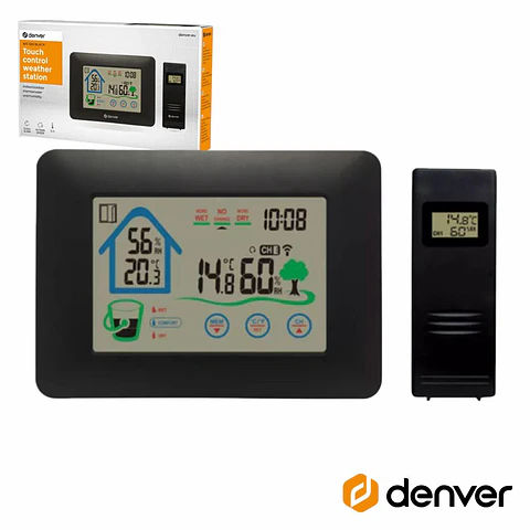 Estação Meteorológica SEM Fios COM Visor DENVER