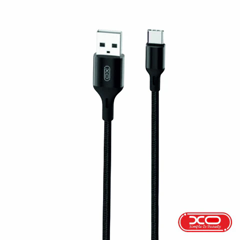 Cabo USB-A Macho / USB-C Macho 1m Preto XO
