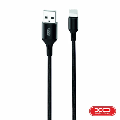 Cabo USB-A 2.0 Macho / Lightning Macho 2m Preto XO