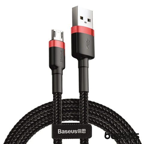 Cabo USB-A 2.0 Macho P/ Micro USB Macho 2m Cafule BASEUS