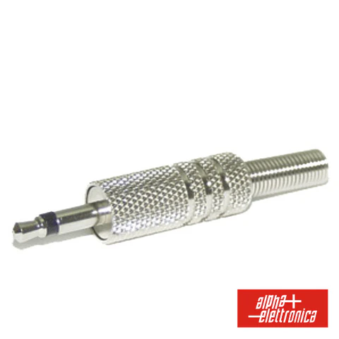FICHA JACK 3.5MM MACHO COM PROTEÇÃO MOLA MN