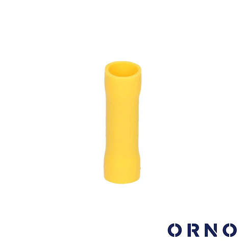 Terminal Redondo Isolado 6mm² 10x Amarelo ORNO