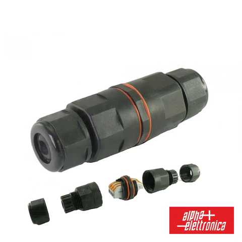 Ligador 3 Condutores 16a 250V IP68 ALPHA