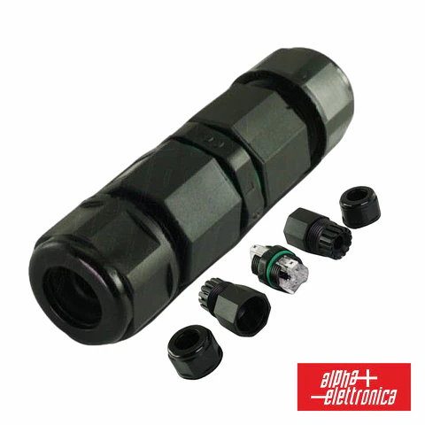Ligador 3 Condutores 16a 250V IP68 ALPHA