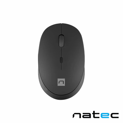 Rato Óptico Silencioso SEM fios 1600DPI BT 4 botões NATEC