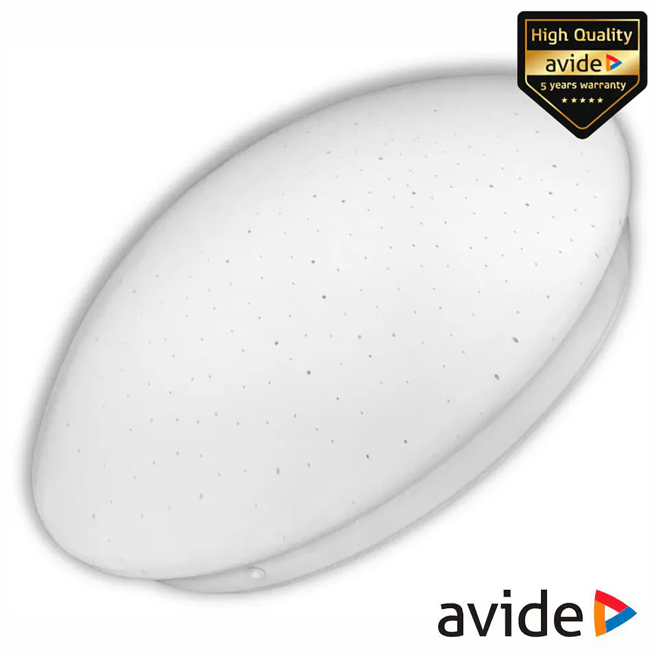Aplique Redondo Teto max 40W 380mm 2xE27 IP20 AVIDE 1
