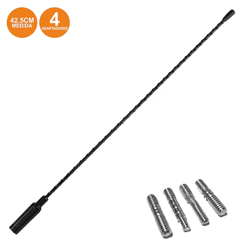 ANTENA AM/FM UNIVERSAL P/ AUTOMÓVEL