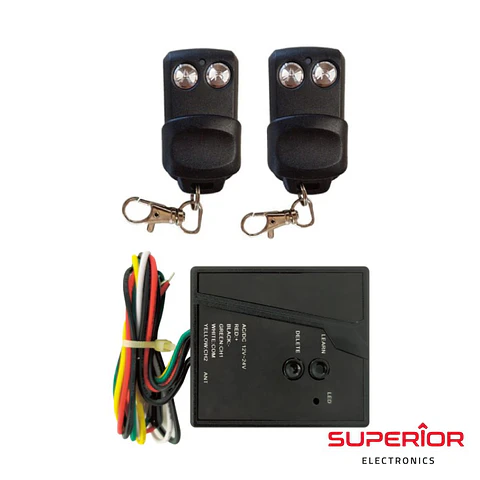 Kit Emissor Receptor de 2 Canais E 2 Comandos Interior