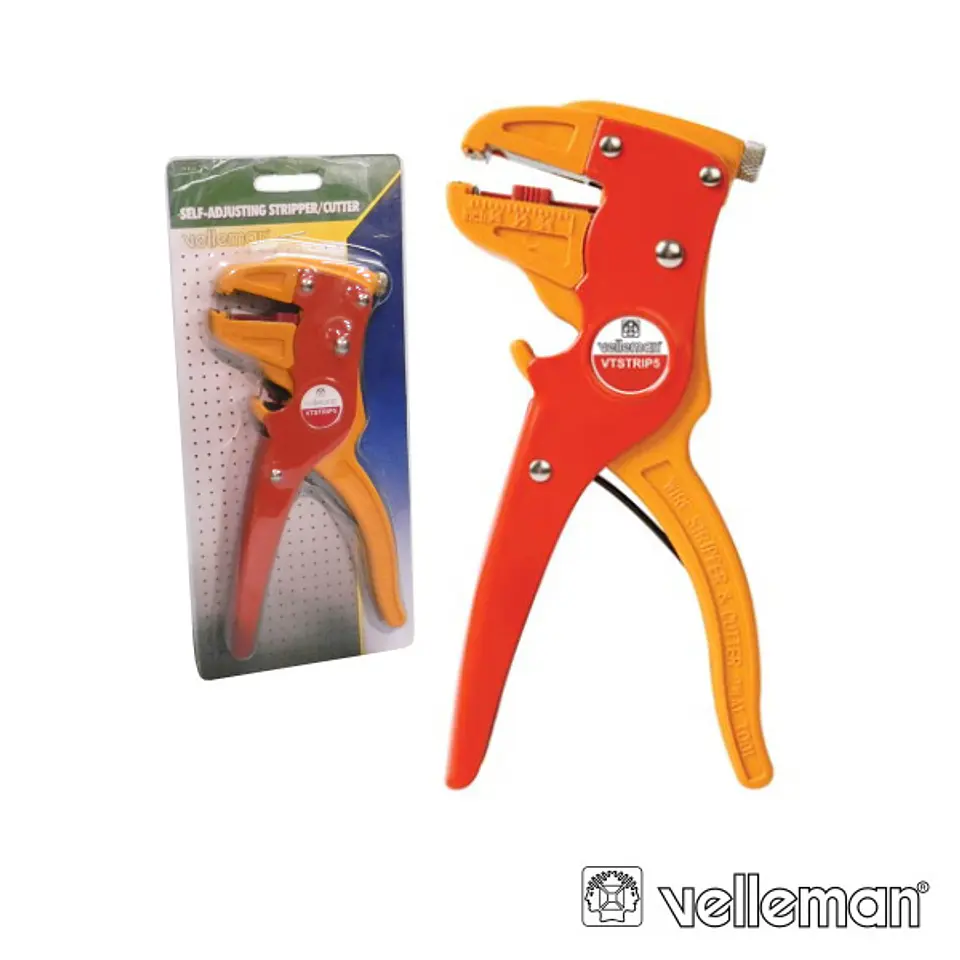 DESCARNADOR DE CABOS COM AJUSTE 0.2-6MM VELLEMAN 1