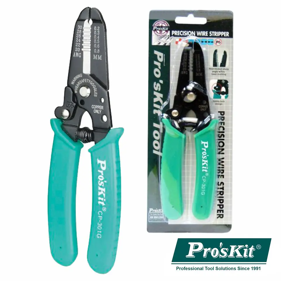 ALICATE DE CORTE E DESCARNAR 165MM PROSKIT 1