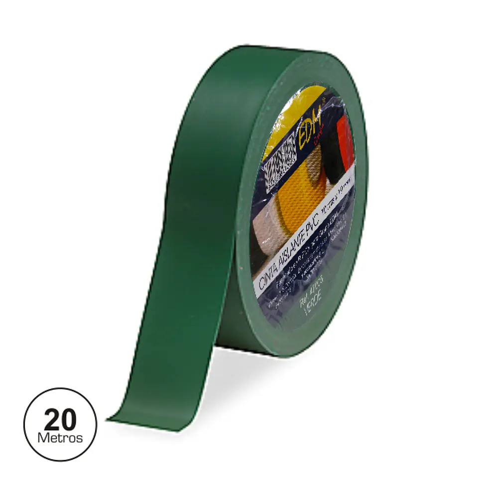 FITA ISOLADORA VERDE 20M 1