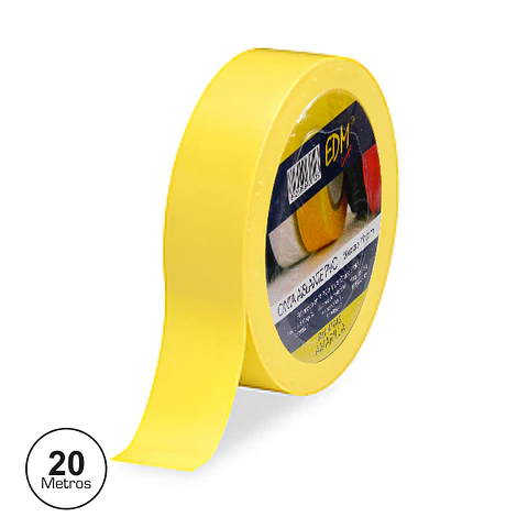 FITA ISOLADORA AMARELA 20M